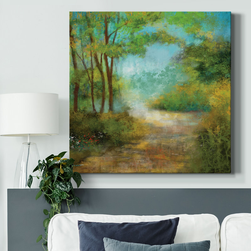 Magical Forest - Reproduction d'art sur toile tendue, H 40 po x l 40 po x P 1 po