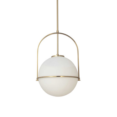 Luminaire suspendu incandescent 1 lumière Paola