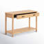 Jaylessa Wood 2 Drawer Console Table-2076347719