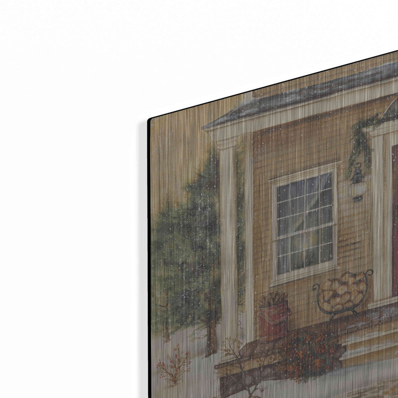 «New England Winter Day» par Pam Britton, H 12 po x l 16 po