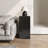 Wood-Look Square-Column MGO End Table,  H33.75",Wood-Like Distressed Finish, Mix With Different Heights, Indoor Outdoor Use-2018268440-2018268443