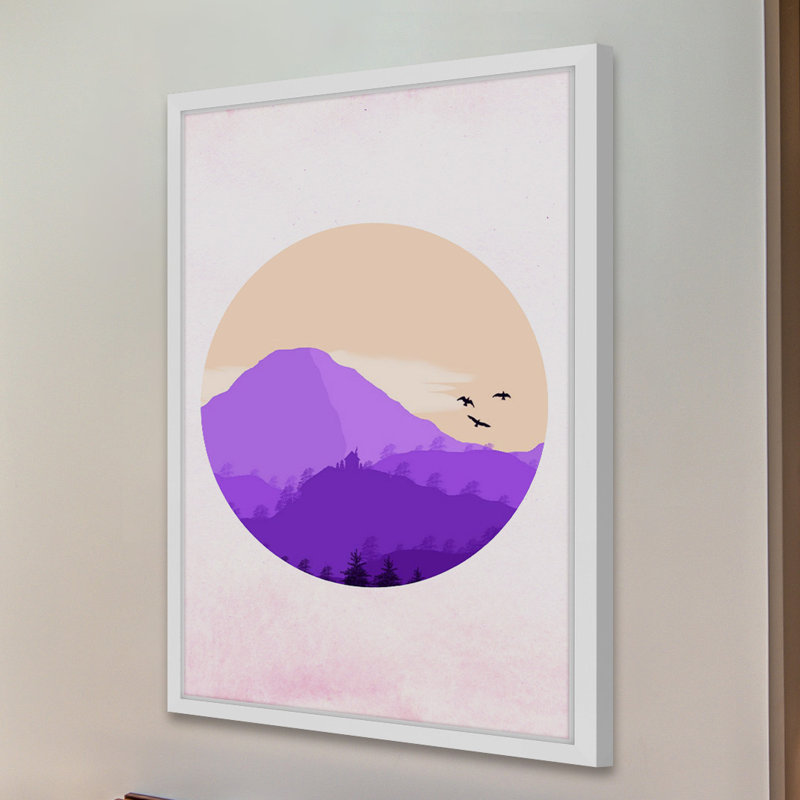 Single Picture Frame Painting, 91cm H x 61cm W x 3.81cm D