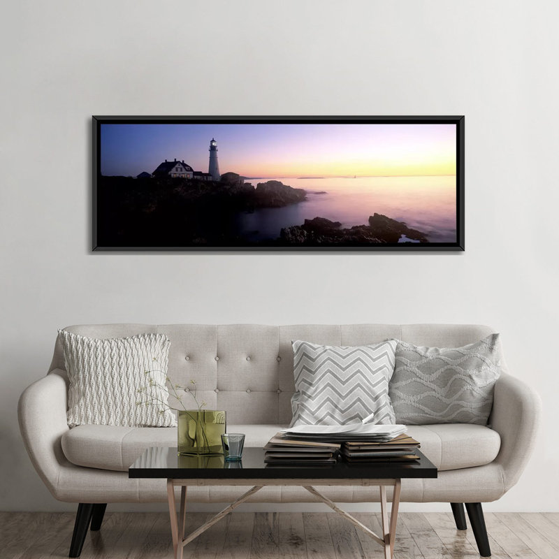 Reproduction de photo sur toile, H 20 po x l 60 po x P 1,5 po, Toile avec cadre noir