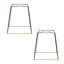 19cm H Glass Square Lamp Shade ( Clip On )-362134183