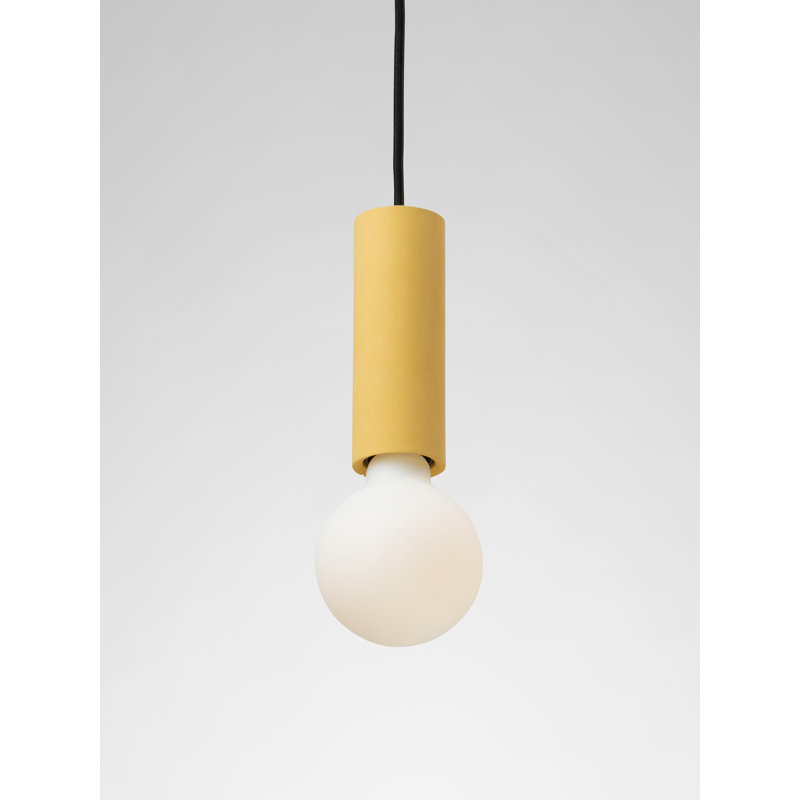 Abriona 1 - Light Bulb Pendant, Yellow