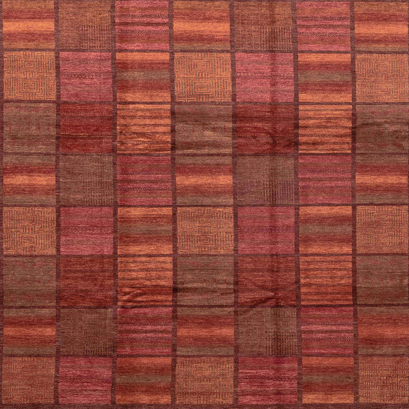 Avicia Abstract Indoor Rug, Square 6'