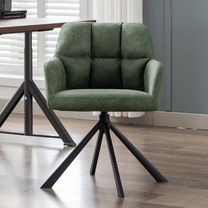 Chaises de bureau pivotantes Comfy, Vert