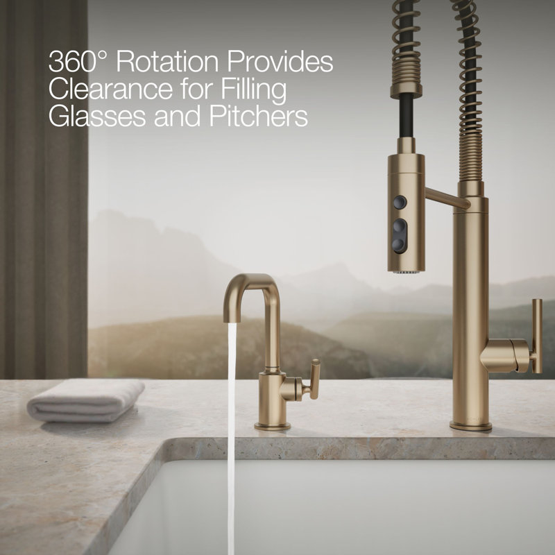 Purist Beverage Faucet, Bronze