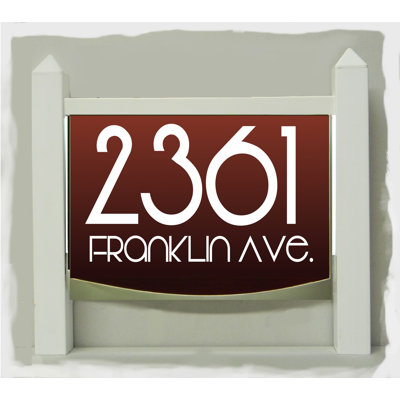 Rectangle Wall Plaque