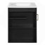 Armoire de salle de bain murale 20 "avec armoire latérale, armoire de salle de bain avec porte à fermeture douce, lavabo-129185102