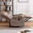 3-Piece Modern and Overstuffed Soft Manual Reclining Living Room Set-94583725
