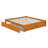 Concord Solid Wood Platform Bed with Footboard & Twin XL Trundle-96140403-126307755