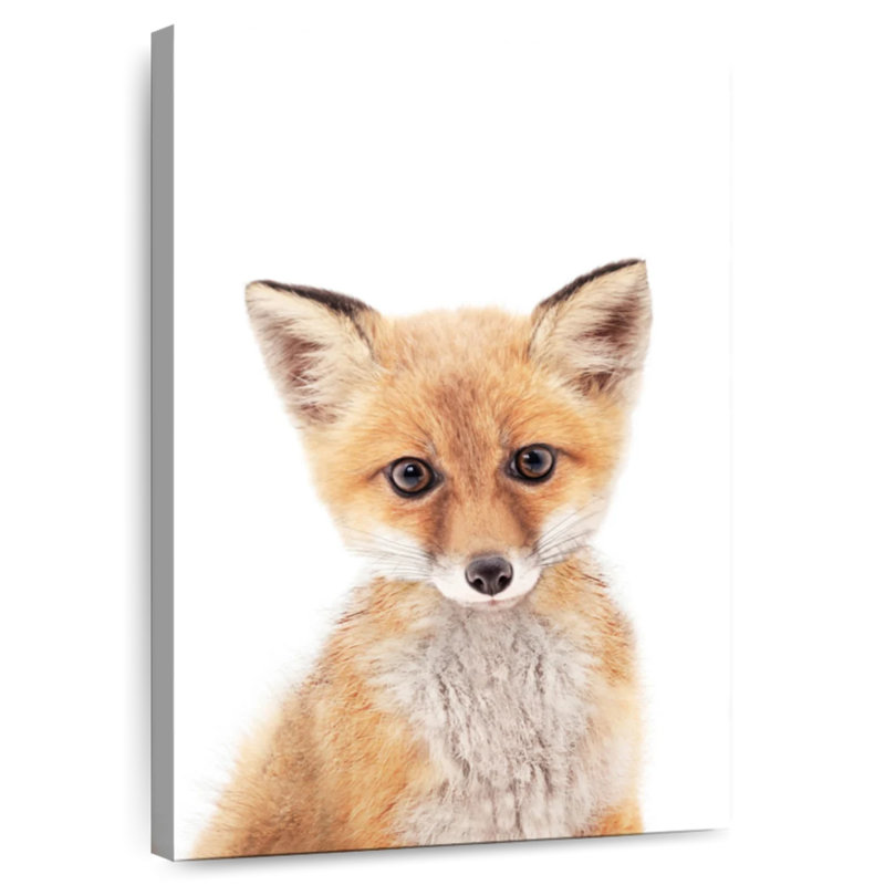 Brampt Baby Fox, 39" H x 26" W