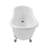 53.1'' x 25.6'' Freestanding Soaking Acrylic Bathtub-72770251-76285534