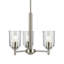 Mini-lustre 3 lumières 15,25 "avec verre transparent-1277122081