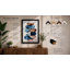 Stacked Forms in Motion Boho 1 Piece Single Picture Frame Wall Art-136642437-136642434