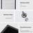 Black Quartz Undermount Kitchen Sink 17.58"X15.72" - Advanced Composite For A Stable Sink, Eliminates Noise And Dirt, Non Porous Cleaner Surfaces, Rounded Design, Comes With Guide Bottom Grid Granite