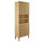 Render Tall Bathroom Storage Cabinet In Walnut-101179048