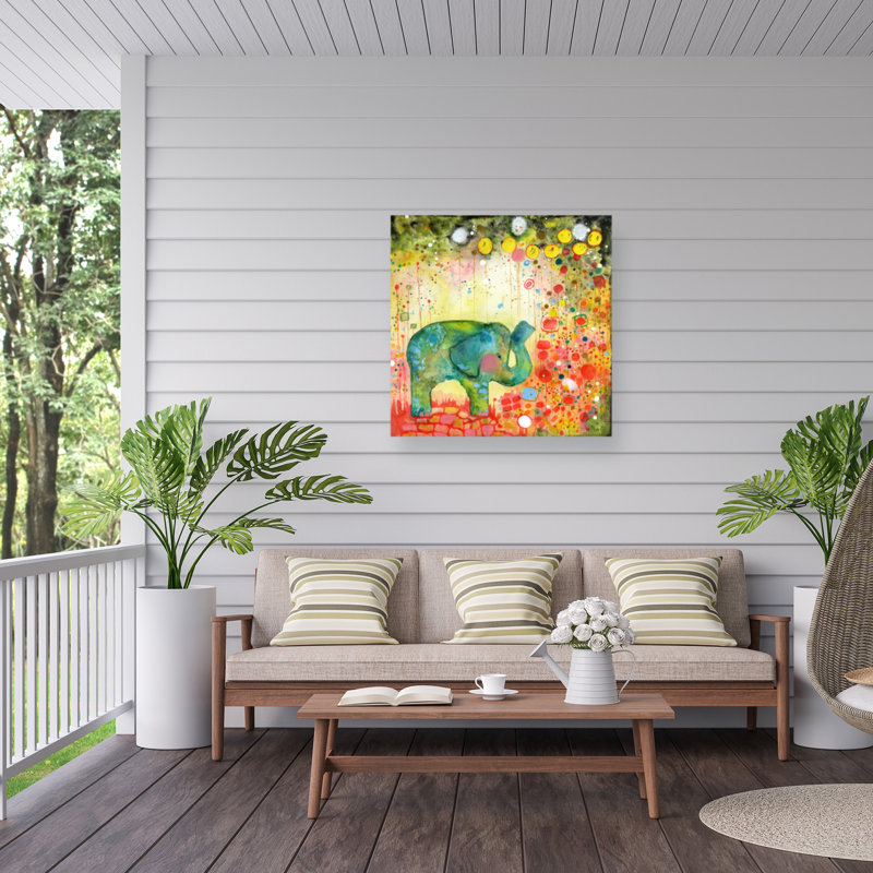 Canvas Animals Wall Decor, 35" H x 35" W