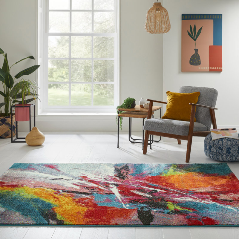 Abstract Area Rug, Rectangular 240 x 330cm