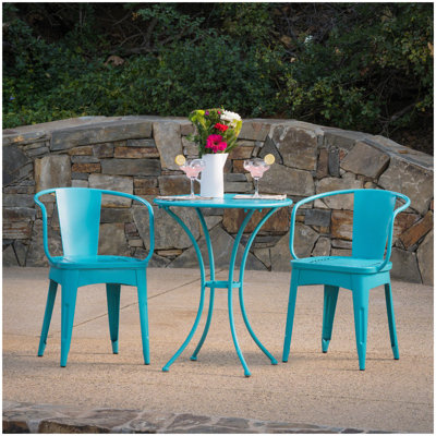 ENSEMBLE MÉTAL 3 PCS LOURDES
