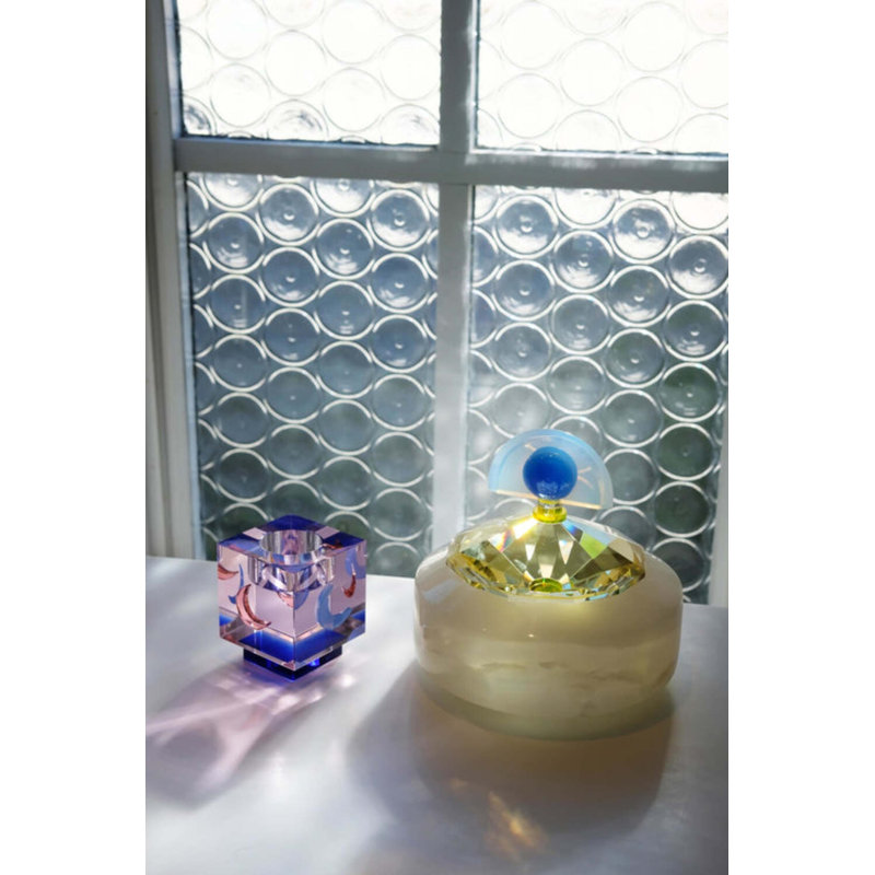 Blueberry Crystal Jewelry Box