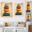 «Visual Tranquility Rock Balancing On», reproduction sur toile-1802098236-1802098227