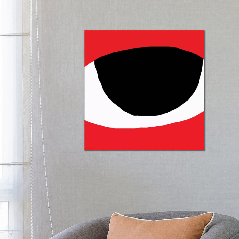 Eye 1 Piece Wrapped Canvas Wall Art, 30.48 cm H x 30.48 cm W x 1.91 cm D