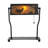 12.5"H Deer on the Loose Banker's Lamp