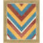 Chevron Textile 2 Print by Nathan Turner