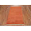 Tapis décoratif orange en laine Gabbeh 3 x 4