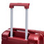 14 "/ 20" 2 pièces / ensemble dans un bagage à roulettes en ABS, avec serrure à combinaison, étui à cosmétiques 14 "(vin rouge)-132055875-132055887