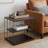 Huxham 19.7'' W Metal Nightstand-1740041856