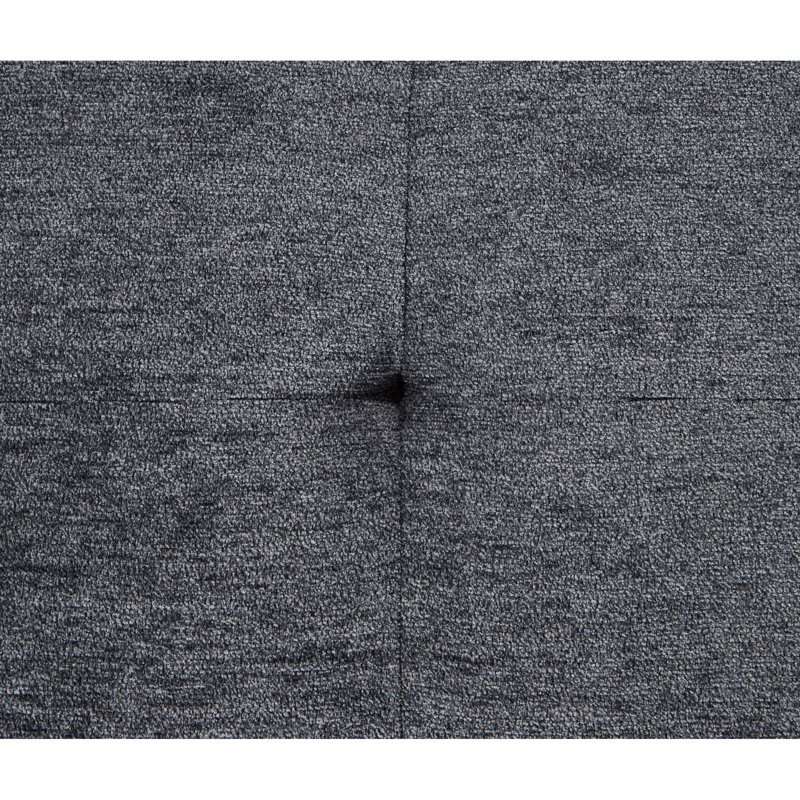 Canapé modulaire gris en chenille avec dossiers réglables, connexions de charge, poches pour les bras, oreillers élégants avec dossier, équipements,