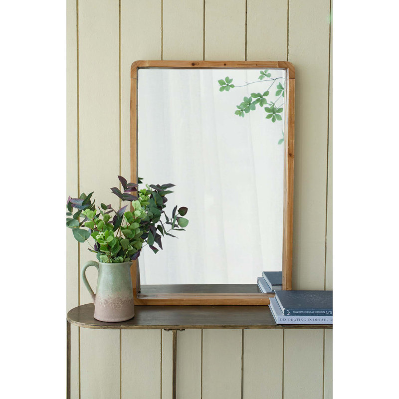 Miroir rectangulaire 24 po x 36 po en bois