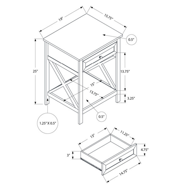 Dimensions du produit