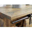Railway 80cm Solid Wood Mini Bar