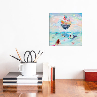 Uncanny by Eury Kim - Wrapped Canvas Print