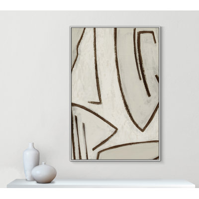 «Line Work II», reproduction encadrée sur toile
