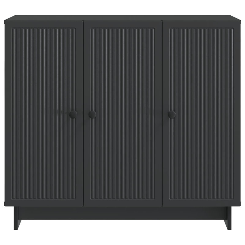 89cm Sideboard, Black