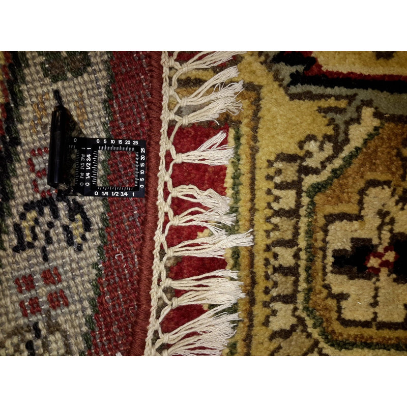 Kassam Oriental Area Rug in Red