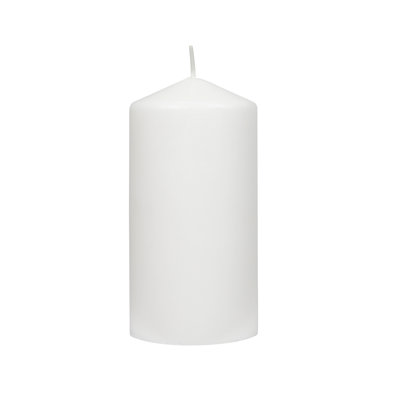 Unscented Pillar Candle