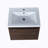 Bathroom Cabinet With Sink,Soft Close Doors,Float Mounting Design,24 Inch For Small Bathroom-1385302423