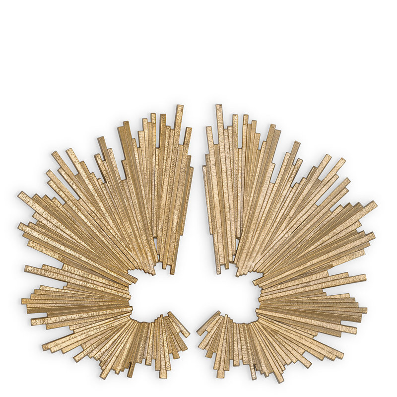 Bryant Handmade Abstract Wall Decor on Metal
