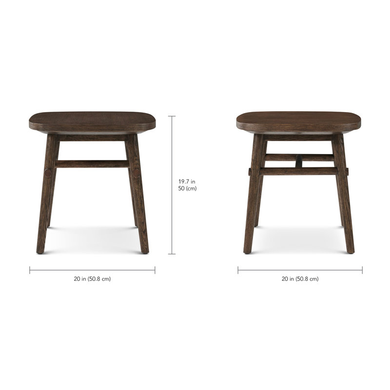 Madrid End Table, Brown