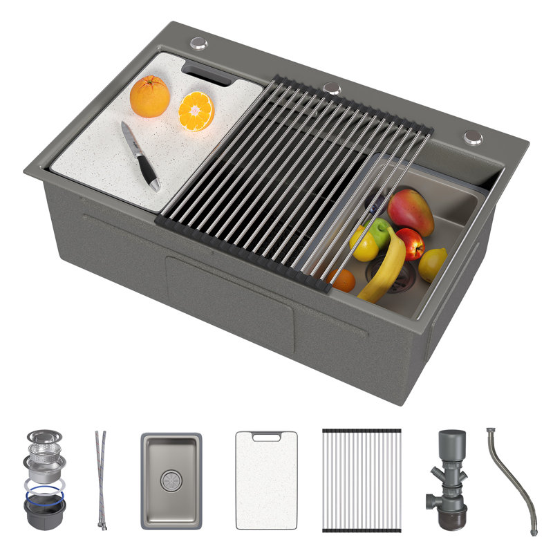 Durable Stainless Steel Kitchen Sink
