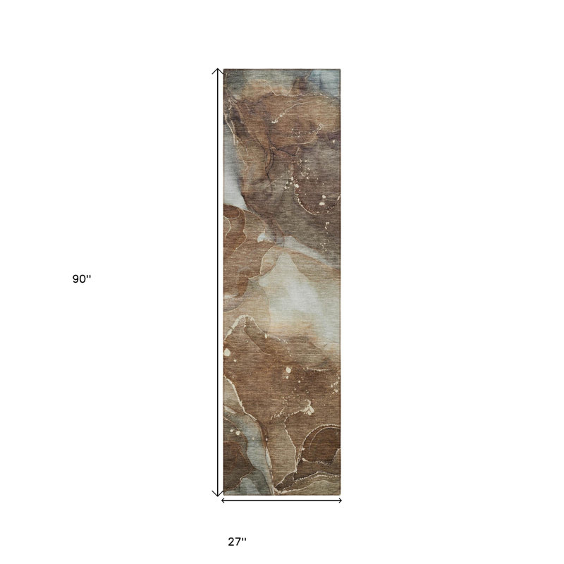 Tapis de couloir d'extérieur 8 po