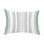 Polka Dots and Striped Outdoor Reversible Throw Pillow