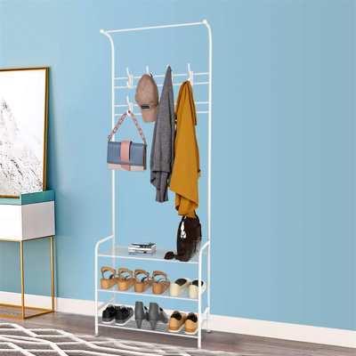 Colclough Hall Tree 63.5cm Wide with Shoe Storage
