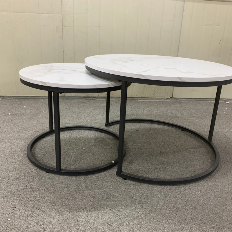 Nesting Coffee Table, White 1